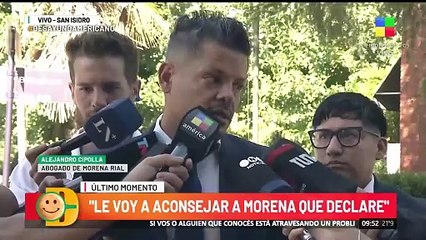 Alejandro Cipolla contó cómo pasó la noche Morena Rial