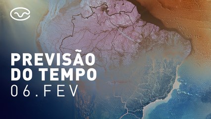 Previsão do tempo desta quinta-feira (06)!