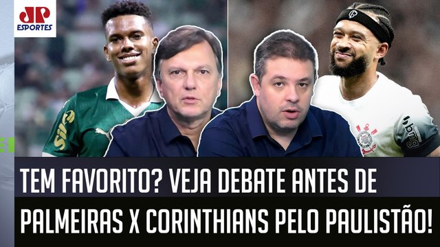 É O QUE EU ACHO! Pra mim, esse Palmeiras x Corinthians de hoje... OLHA esse DEBATE antes do DÉRBI!