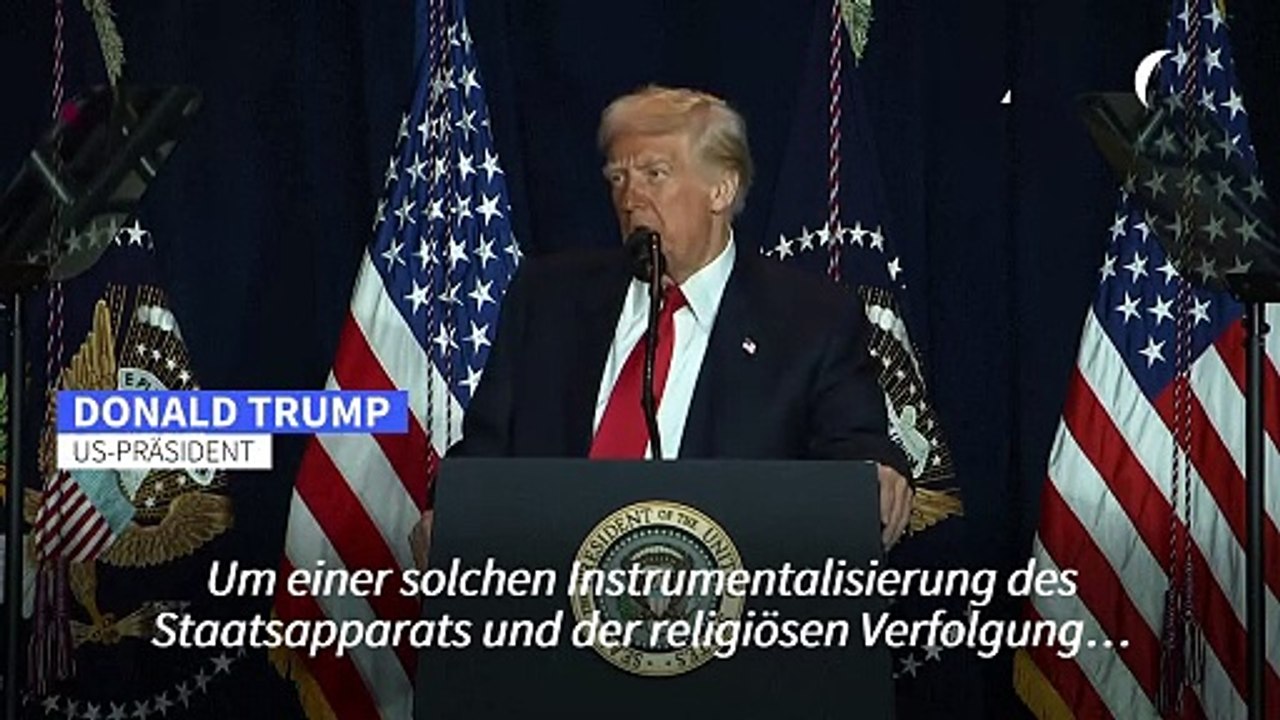 Trump setzt Taskforce gegen 'antichristliche Voreingenommenheit' ein