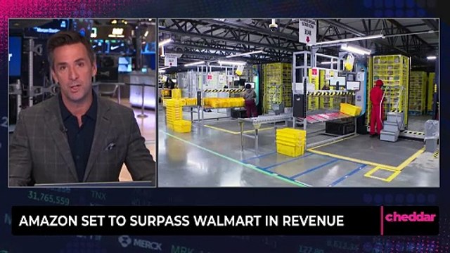 Amazon Set to Surpass Walmart in Revenue