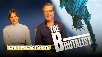 'El brutalista' - Entrevista Guy Pearce y Felicity Jones
