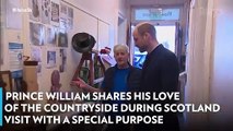 Prince William Shares His Love of the Countryside During Scotland Visit with a Special Purpose