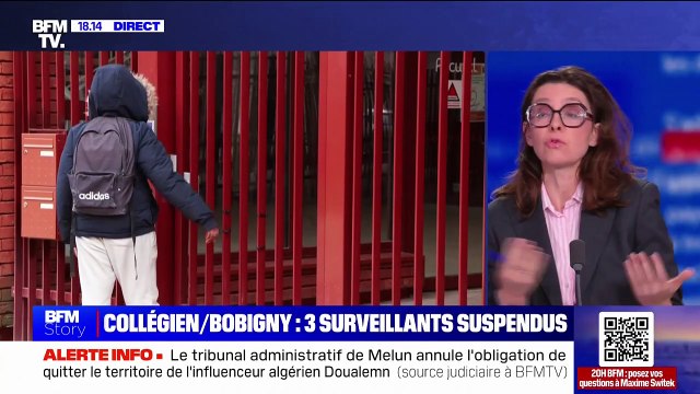 Collégien agressé à Bobigny: trois surveillants de l'établissement suspendus