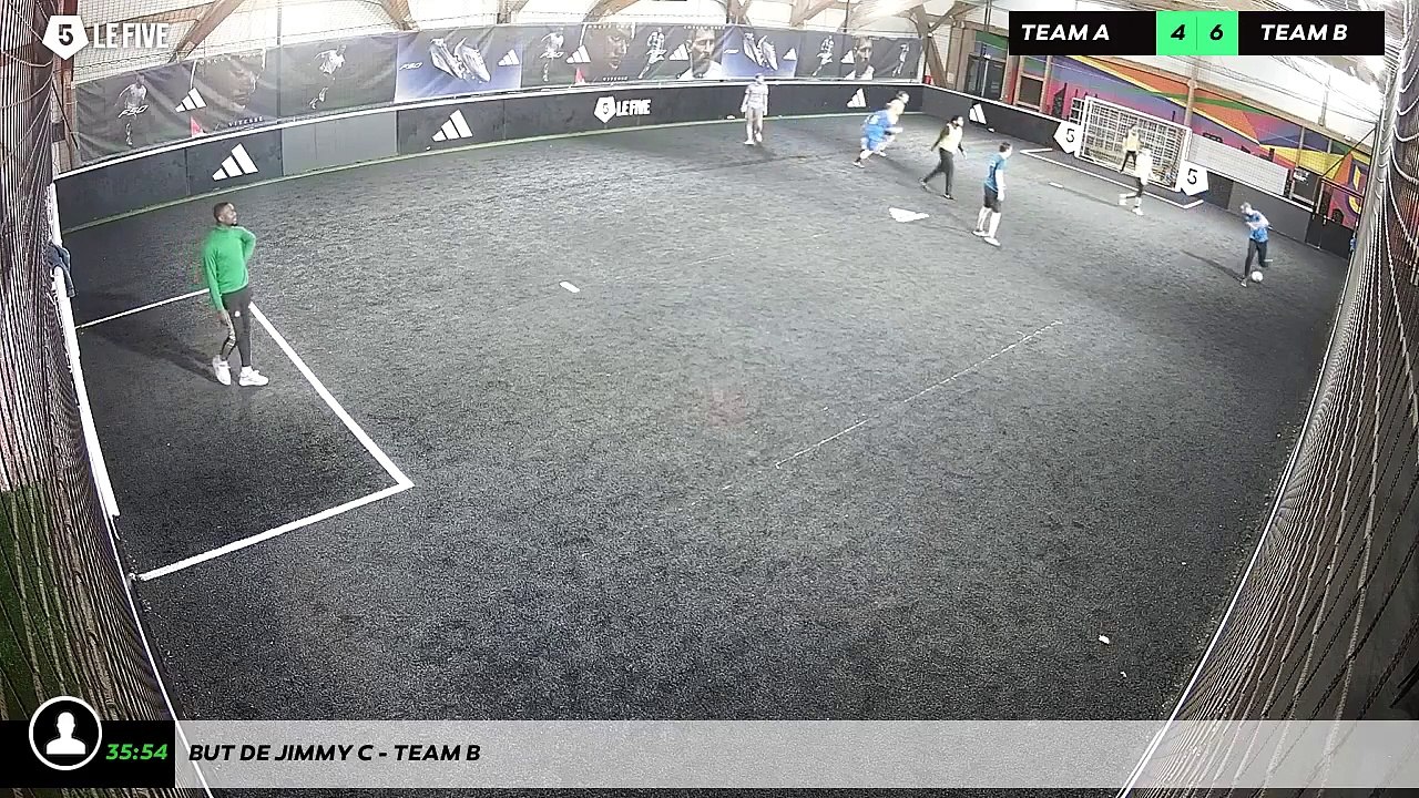 But de Jimmy C - Team B