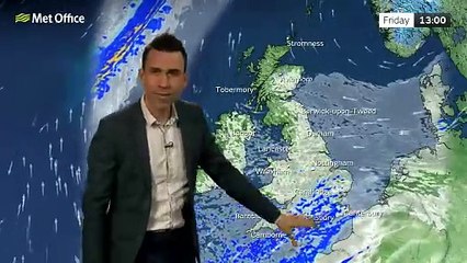 Met Office Thursday evening weather forecast 06/02/2025