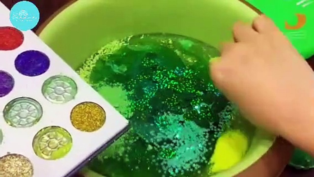 Mixed MAKEUP into SLIME! (Satisfying ASMR) 😱