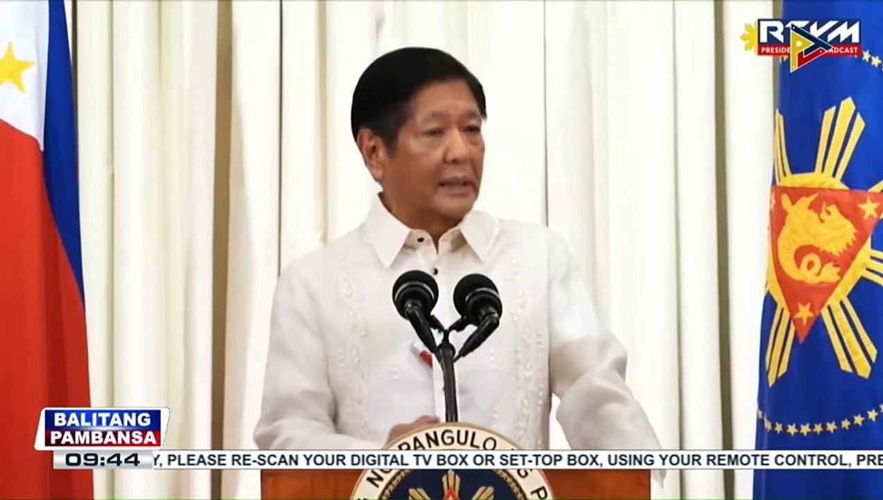 PBBM stands firm on his policy to protect PH territory