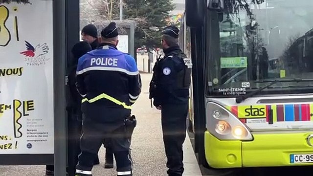 Opération de contrôles des chauffeurs de transports en commun stéphanois