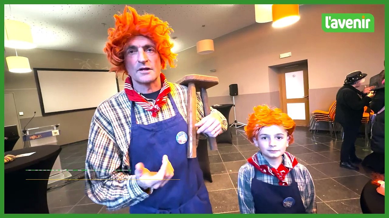 Lu Cwapî est le masque traditionnel mis à l'honneur lors du carnaval de Malmedy 2025