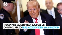 Trump llama a modernizar los 