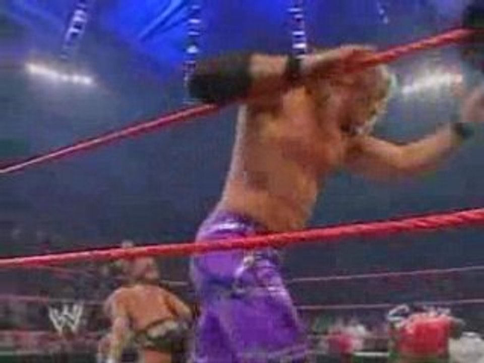 WWE RAW - Goldberg vs. Mark Henry vs. Randy Orton vs. Chris