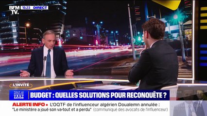 Budget 2025: "L'État se disperse partout", affirme Éric Zemmour