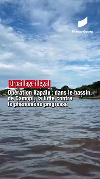 [GUYANE] Opération Kapalu : La lutte contre l’orpaillage illégal en Guyane