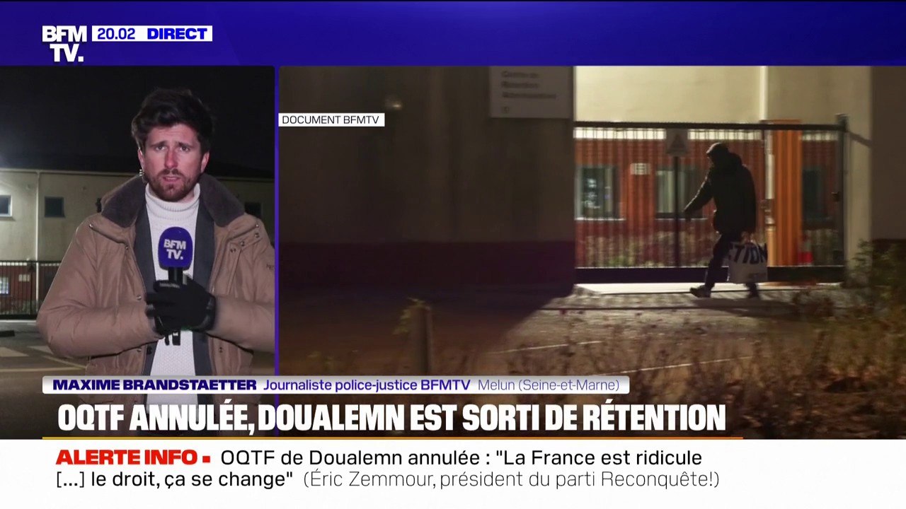 OQTF annulée: l'influenceur algérien Doualemn est sorti du centre de rétention