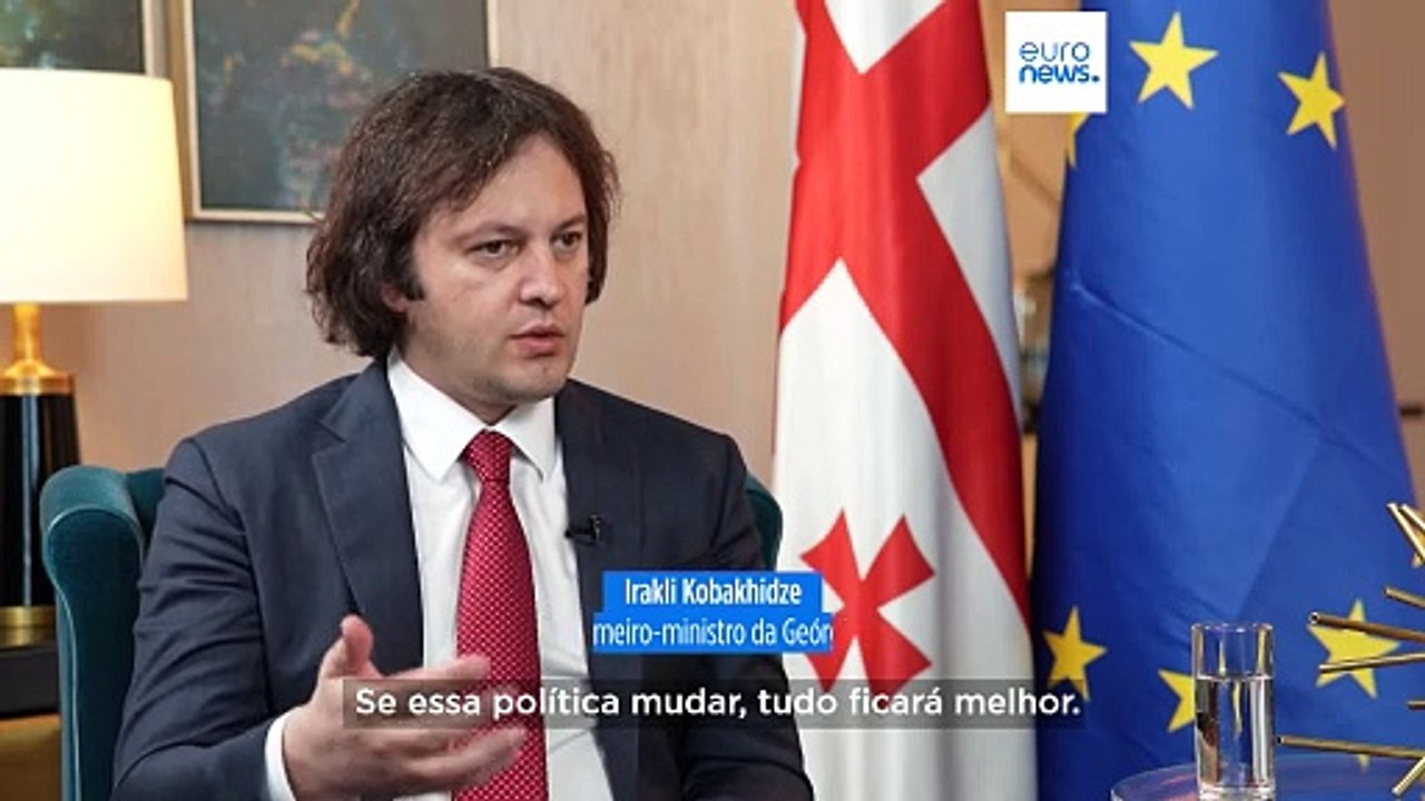 Exclusivo:"Bruxelas precisa de ser mais flexível nas negociações de adesão à UE", diz o primeiro-ministro da Geórgia