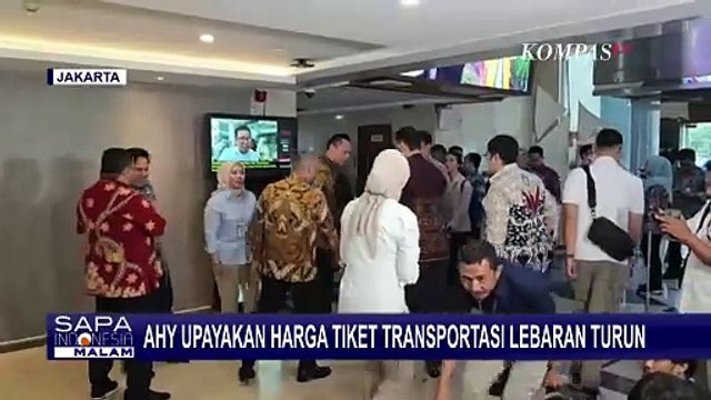 Menko AHY Upayakan Harga Tiket Transportasi Lebaran Turun, Termasuk Pesawat!