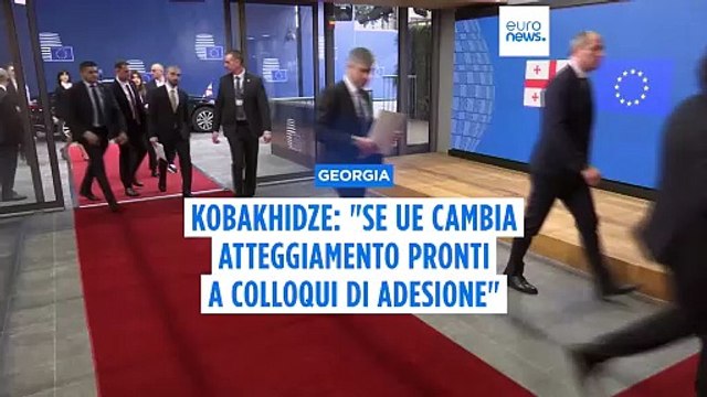 Restiamo ottimisti per adesione all'Ue entro il 2030 , dice il premier della Georgia Kobakhidze
