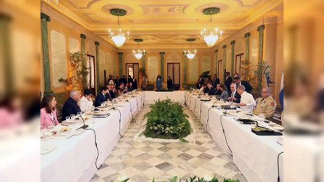 Abinader y Marco Rubio lideran mesa de trabajo con delegaciones