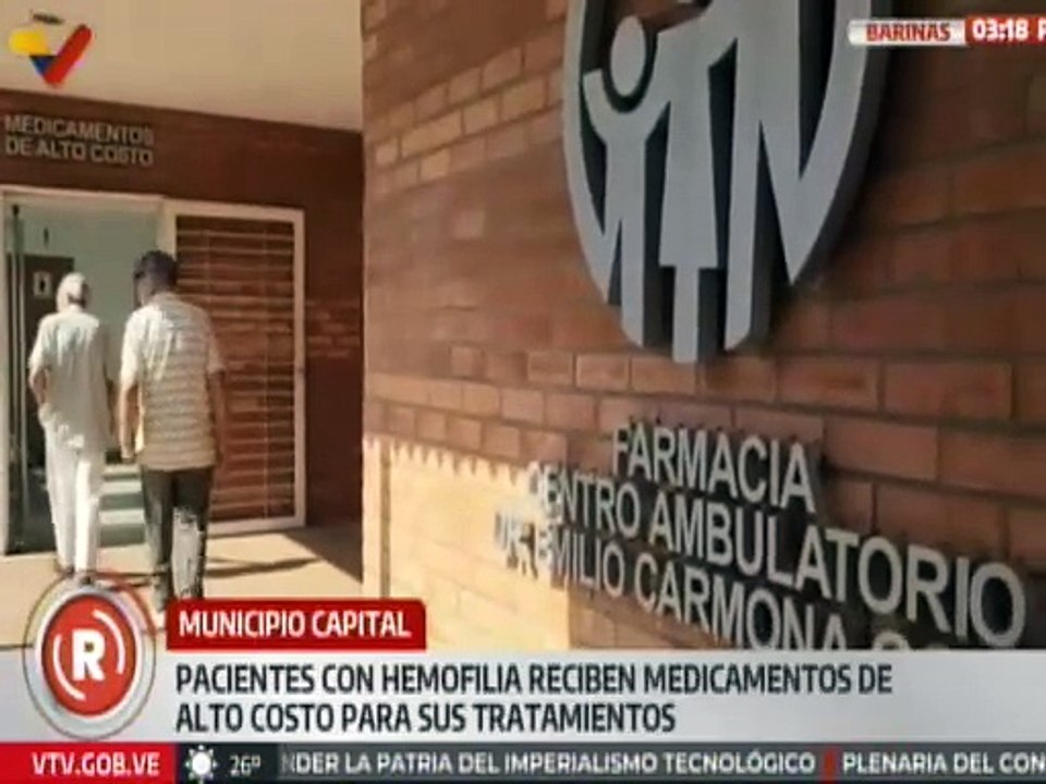 Barinas | Pacientes con hemofilias son favorecidos con medicamentos para su tratamiento