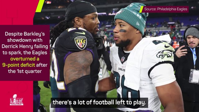The Eagles' Road to Super Bowl LIX: Barkley the difference?