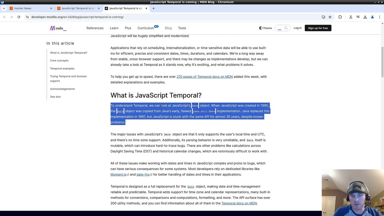 JavaScript Temporal Is Coming Soon ⏰