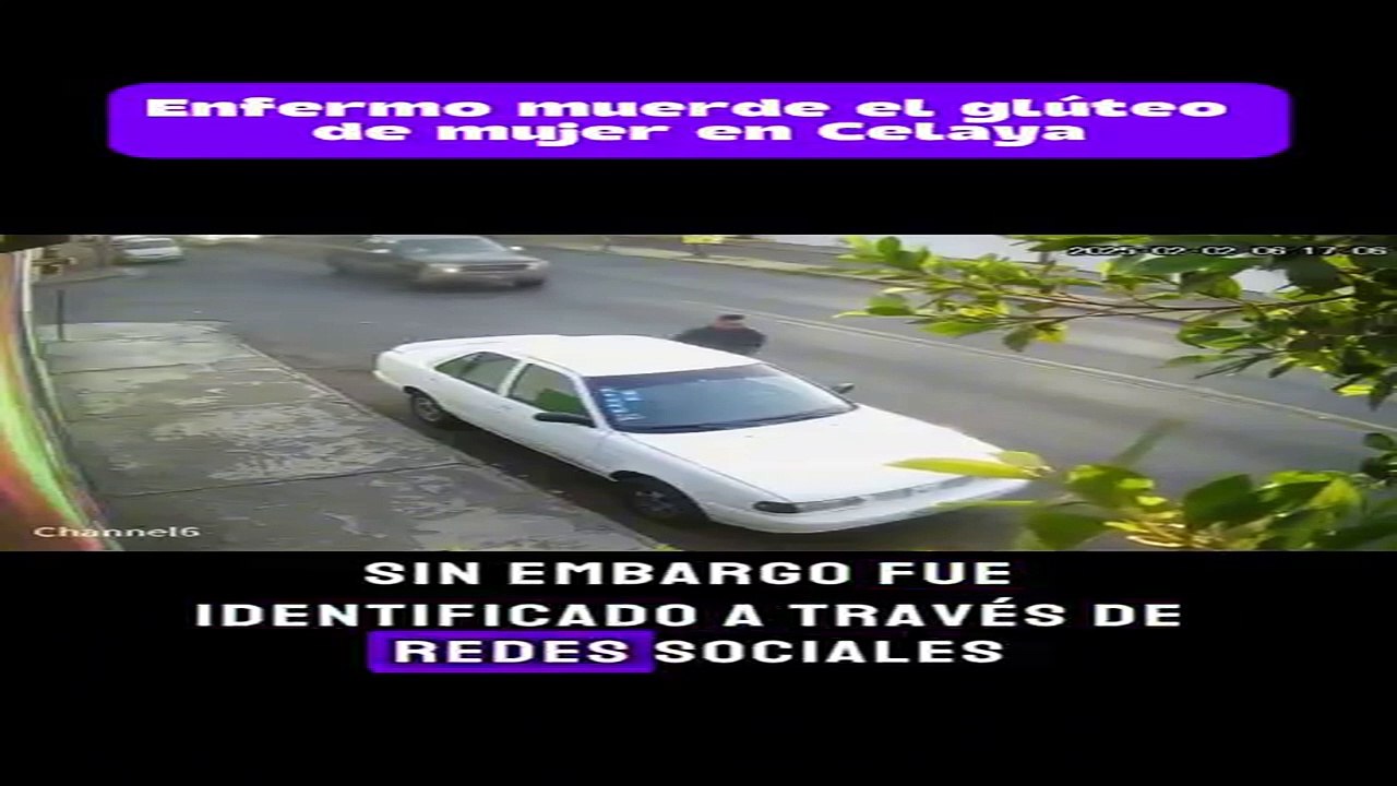 Hombre ataca a una mujer
