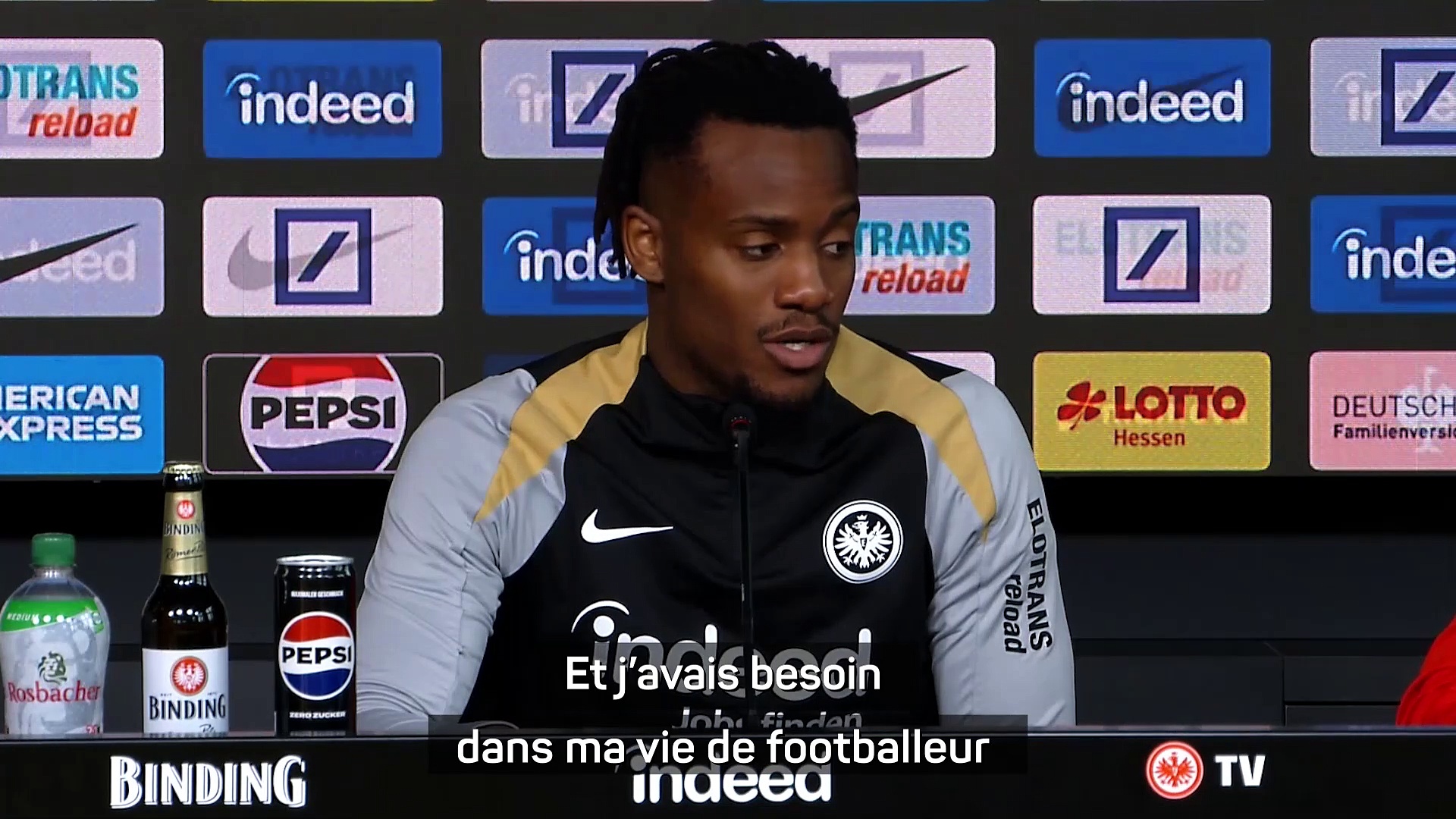 Francfort - Batshuayi : "Ça n'a pas été difficile de me convaincre"