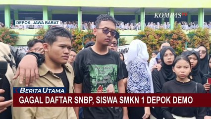 Gagal Daftar SNBP Karena Masalah PDSS, Siswa SMKN 1 Depok Demo Sekolah