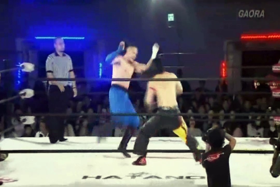 12th January 2013 Jimmyz (Jimmy KAGETORA,Jimmy Kanda,Jimmy Susumu) vs MAD BLANKEY (Akira Tozawa,BxB Hulk,Naoki Tanisaki)