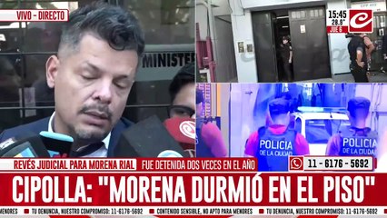 Alejandro Cipolla: "Pido que respeten a Morena Rial como s