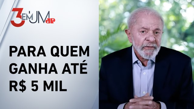 Lula afirma ter certeza de que o Congresso aprovará isenção do IR