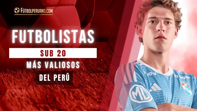 Los Futbolistas Sub 20 más valiosos de Perú