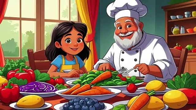 The Rainbow Plate Mystery _ Fun Kids’ Story on Healthy Eating! #healthtips #story #cartoon