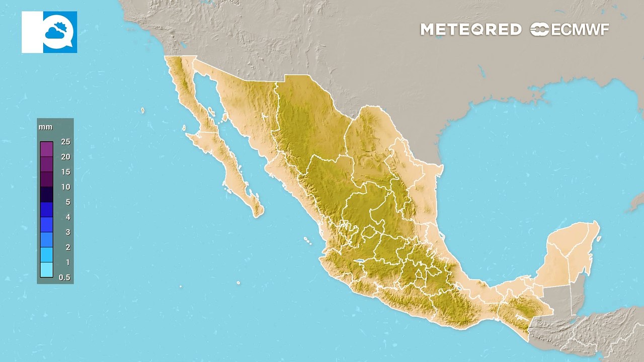 Calor y lluvias