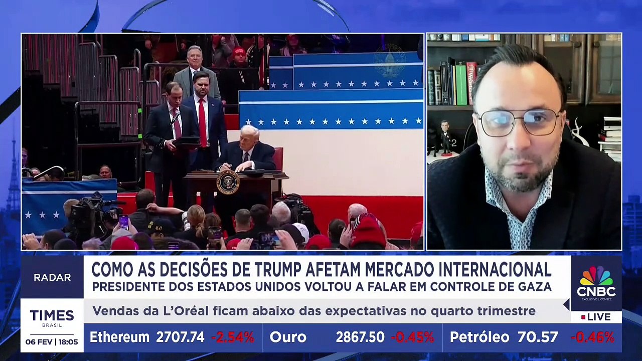 Deportações, tarifas e plano a Gaza: as polêmicas de Donald Trump; advogado especialista comenta