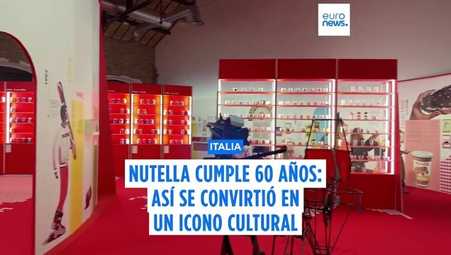 Nutella celebra 60 años con una exposición en Roma