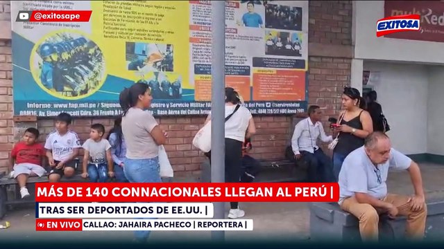 ¡Atención! Más de 140 connacionales llegaron al Perú tras ser deportados de Estados Unidos