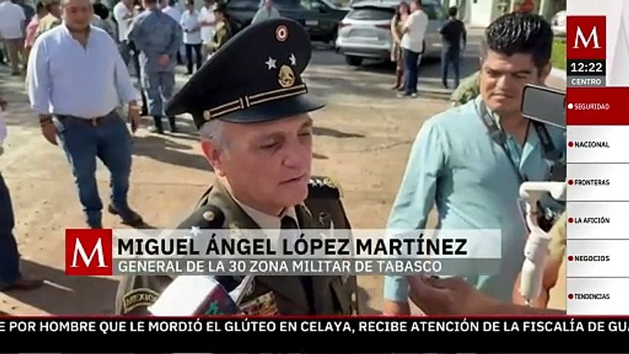 Toma protesta nuevo comandante en Tabasco; admite retos de seguridad
