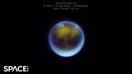 Saturn's Moon Titan Captured By The James Webb Space Telescope