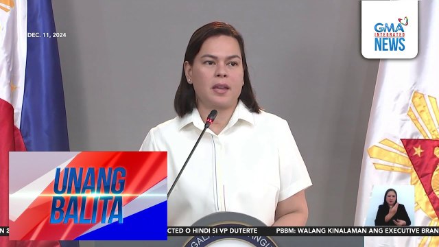 OVP – VP Sara Duterte, maglalabas ng pahayag kaugnay sa ilang isyu mamaya | Unang Balita