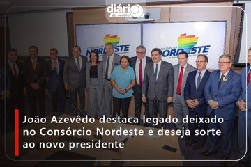João Azevêdo destaca legado deixado no Consórcio Nordeste e deseja sorte ao novo presidente