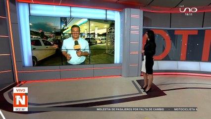 Filas en algunos surtidores