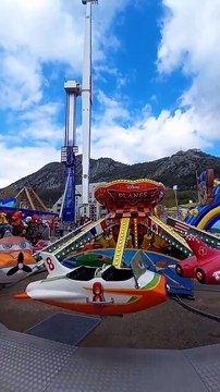 Foire des RAMEAUX Foire de GRENOBLE 2023 #grenoble #manege #france #foire #animation (13)