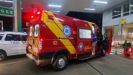 Após acidente, motociclista que sofreu queda aciona Siate