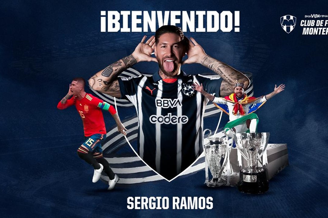 Sergio Ramos se convierte en el "fichaje más importante en la historia de Rayados"