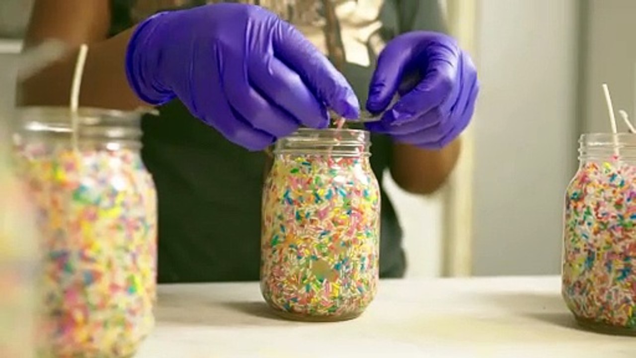 Junge CEO: die Kerzenmacherin