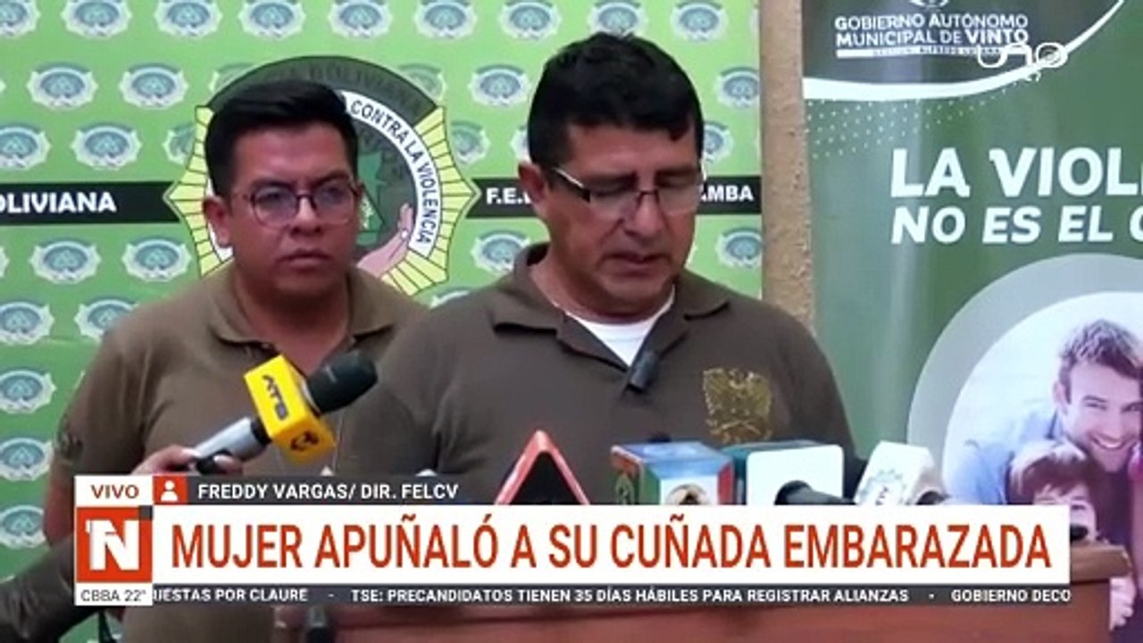Embarazada apuñalada