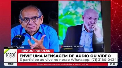 LULA DÁ ENTREVISTA À RÁDIO DE SALVADOR E PASSA VERGONHA MAIS UMA VEZ