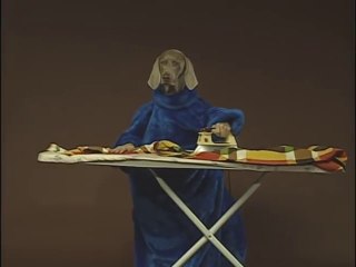 William Wegman - Alphabet Soup - Letter I (1995)